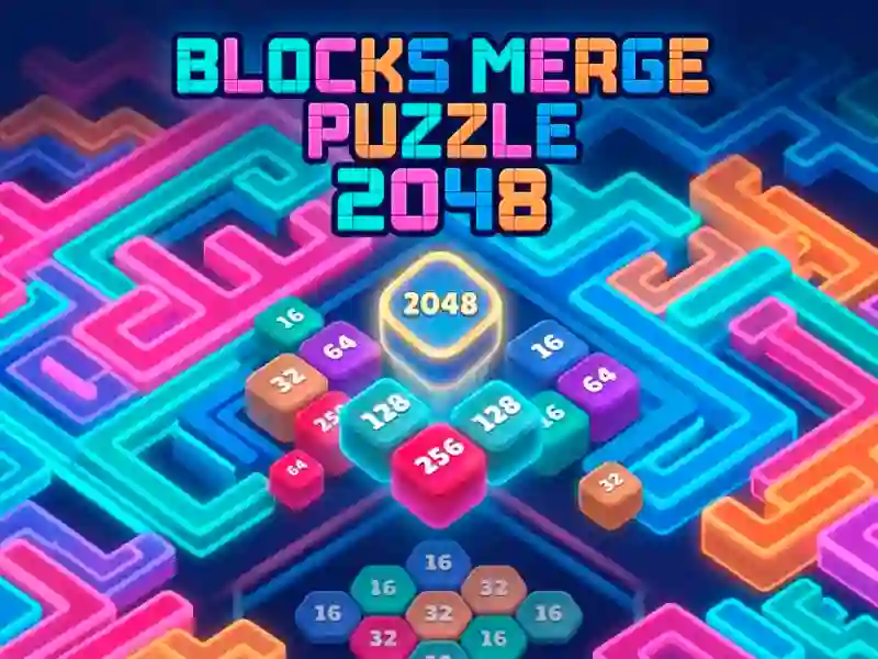 Гра Blocks Merge Puzzle 2048 онлайн