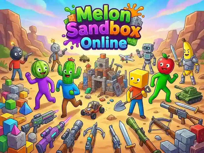 Гра Melon Sandbox Online онлайн