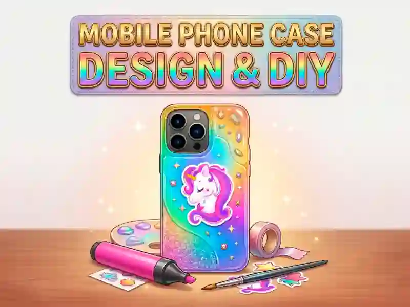 Гра Mobile Phone Case Design & DIY онлайн