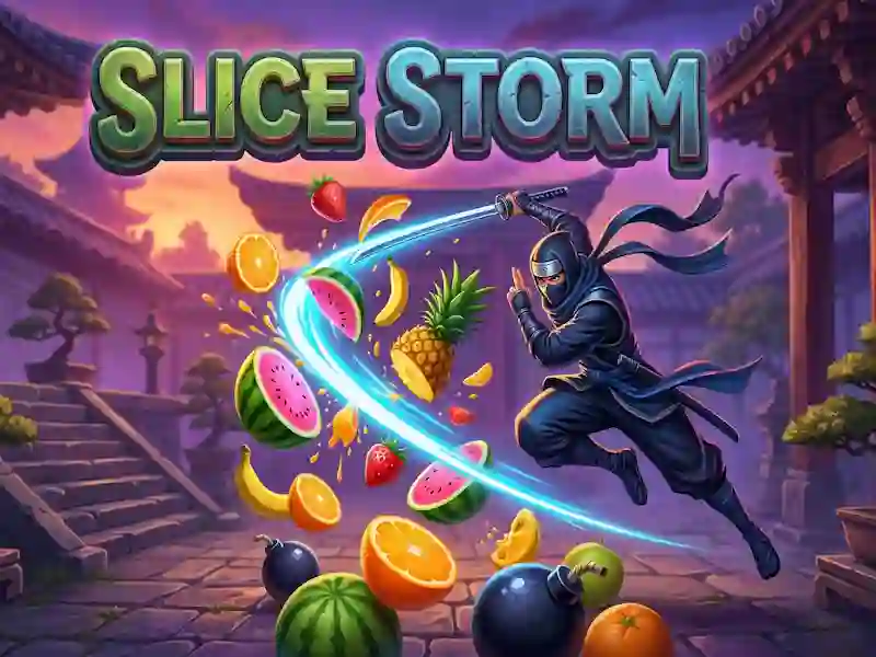 Гра Slice Storm онлайн