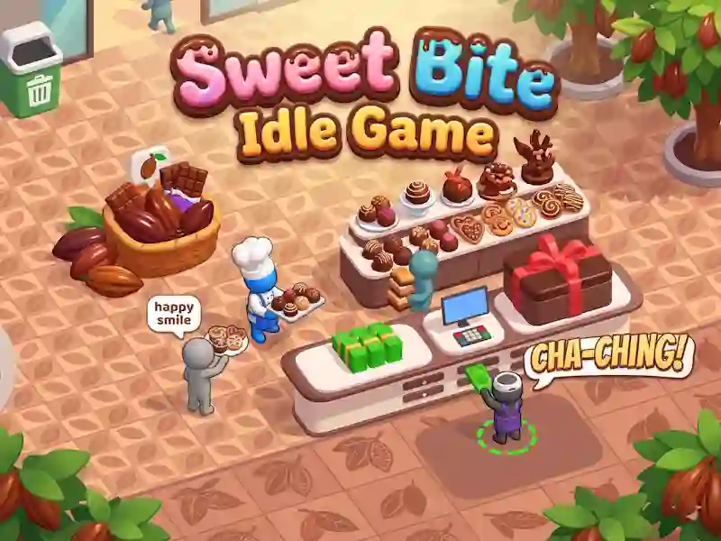 Гра Sweet Bite Idle Game онлайн
