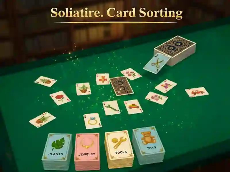Гра Solitaire Sorting онлайн