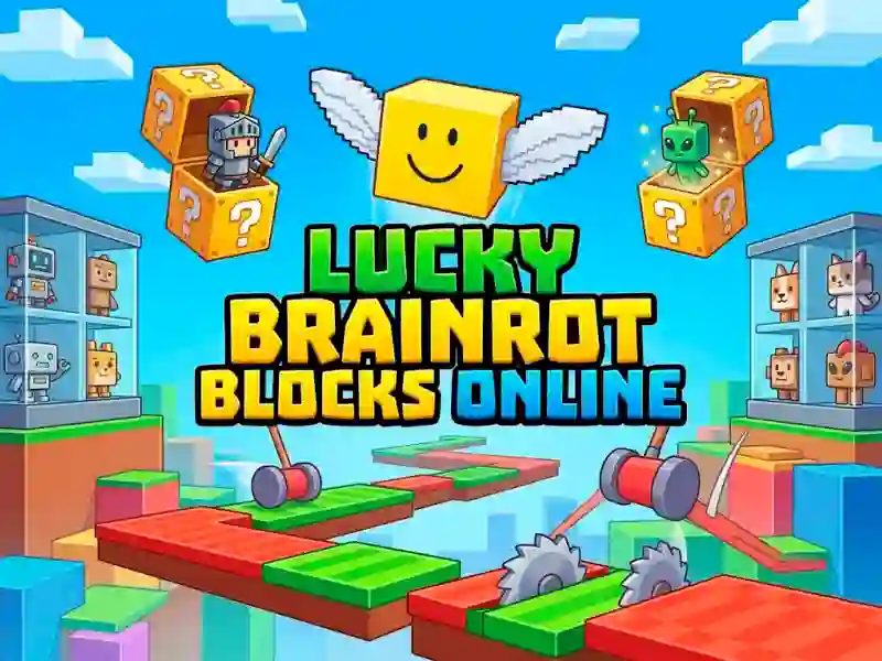 Гра Lucky Brainrot Blocks Online онлайн