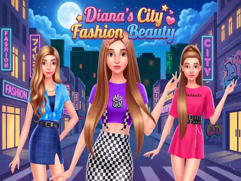 Гра Diana's City Fashion Beauty онлайн