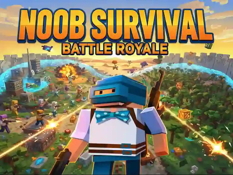 Гра Noob Survival: Battle Royale онлайн