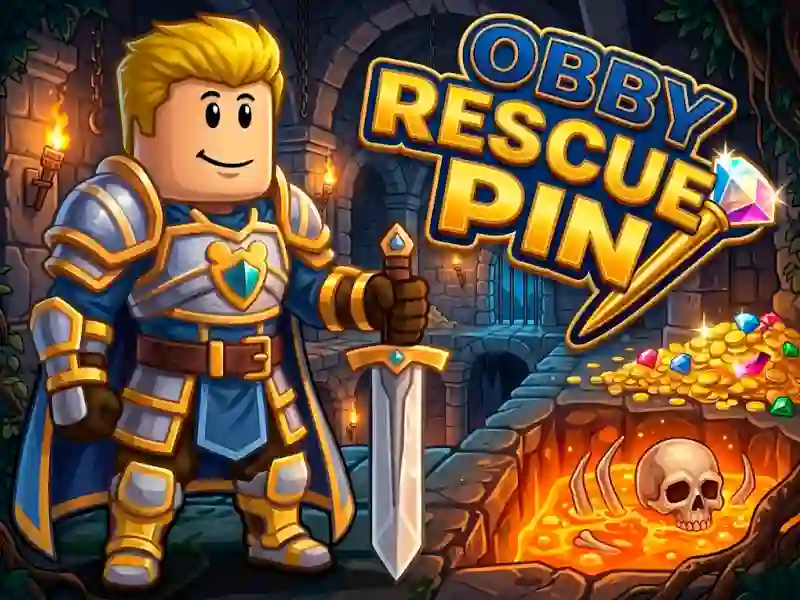 Гра Obby Rescue Pin онлайн