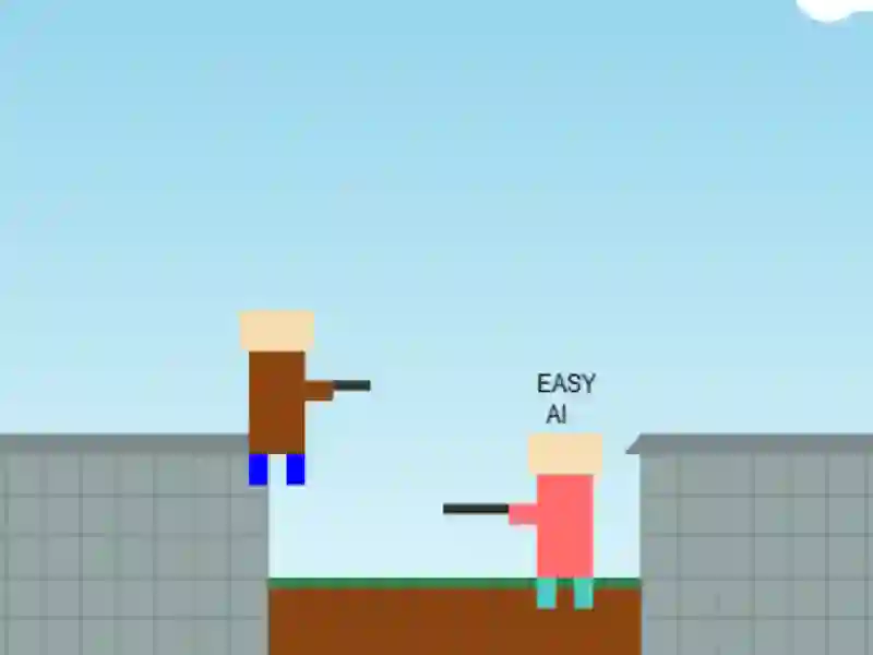 Гра Снайпери Minecraft на даху онлайн