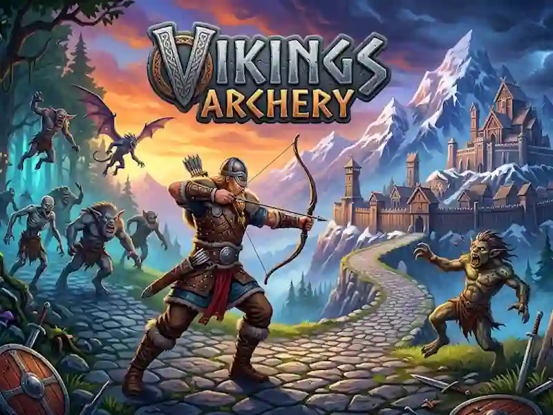 Гра Vikings archery онлайн