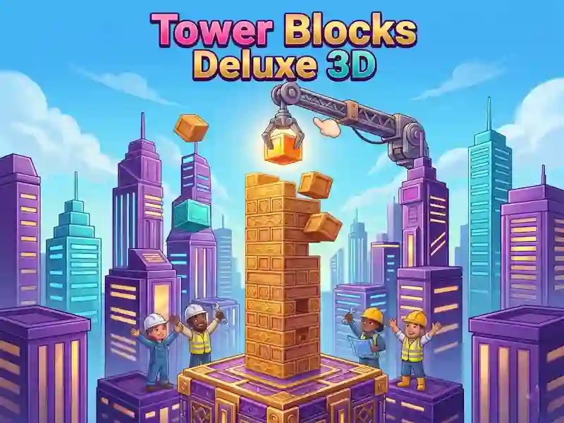 Гра Tower Blocks Deluxe 3D онлайн