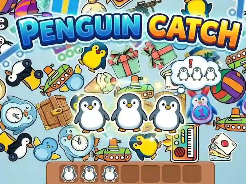 Гра Penguin catch онлайн