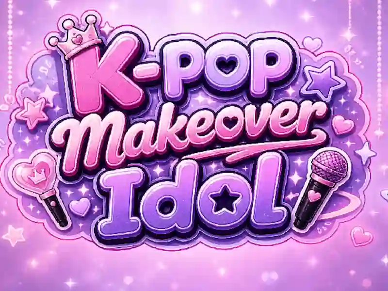 Гра K-pop Makeover Idol онлайн