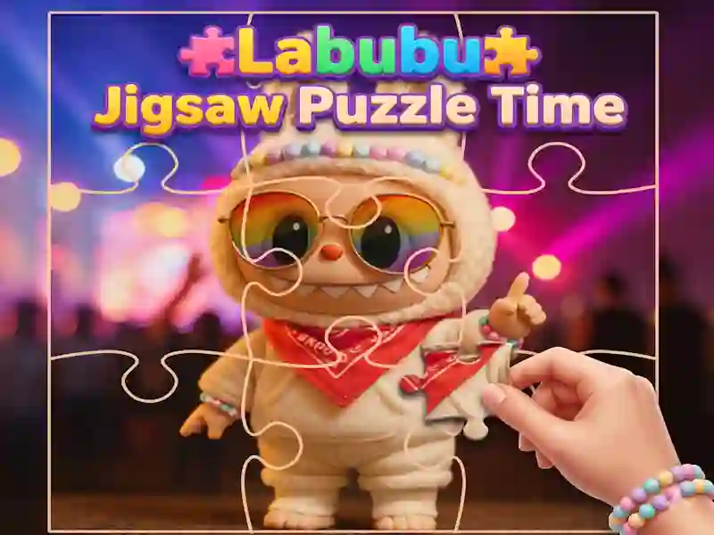 Гра Labubu Jigsaw Puzzle Time онлайн