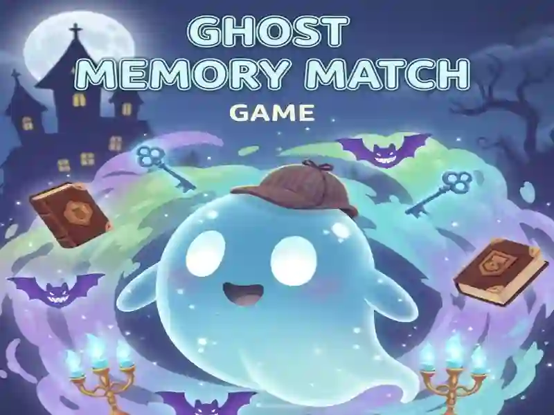 Гра Ghosts: Memory Match онлайн Гра Ghosts: Memory Match онлайн