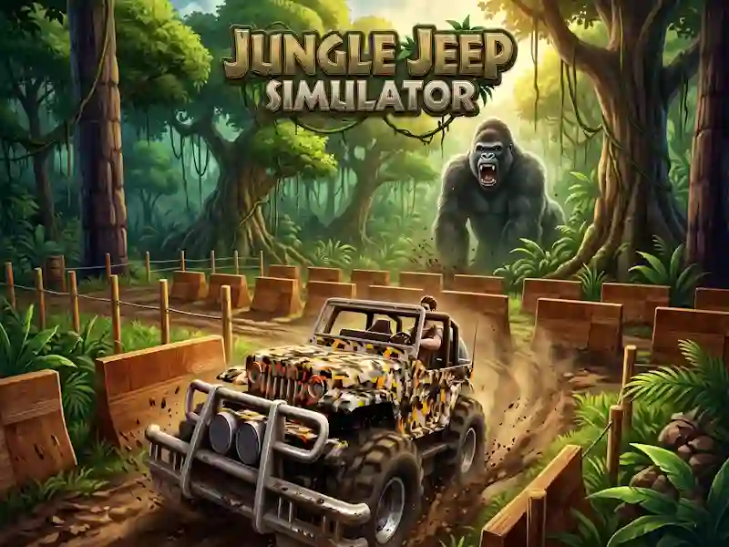 Гра Jungle Jeep Simulator онлайн