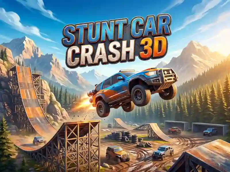 Гра Stunt Car Crash 3D онлайн