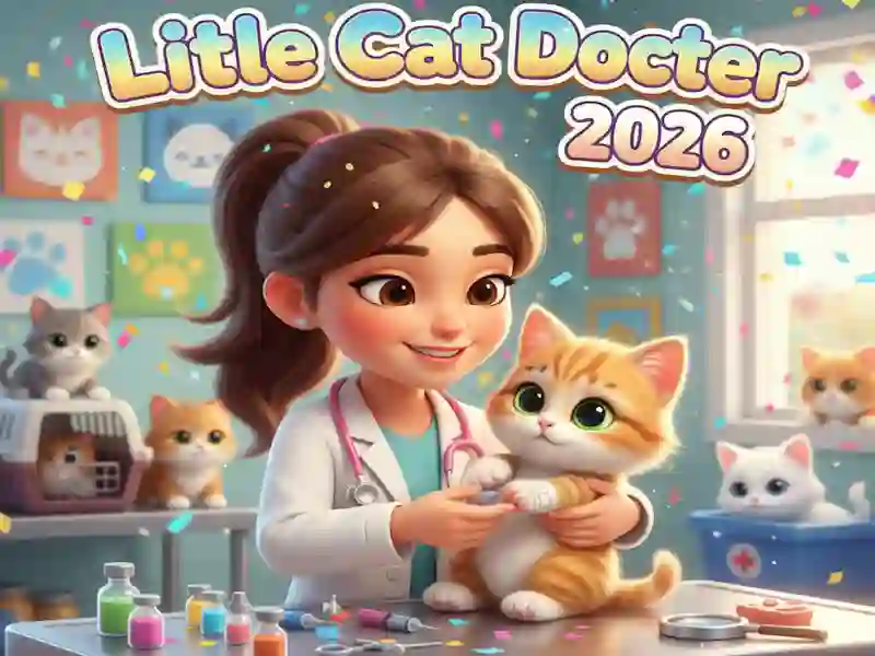 Гра Little Cat Doctor онлайн