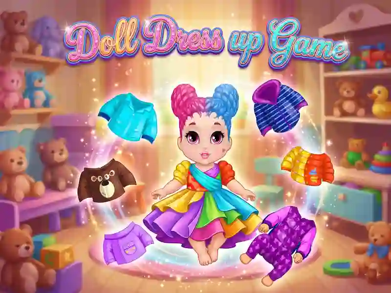 Гра Doll Dress up Game онлайн
