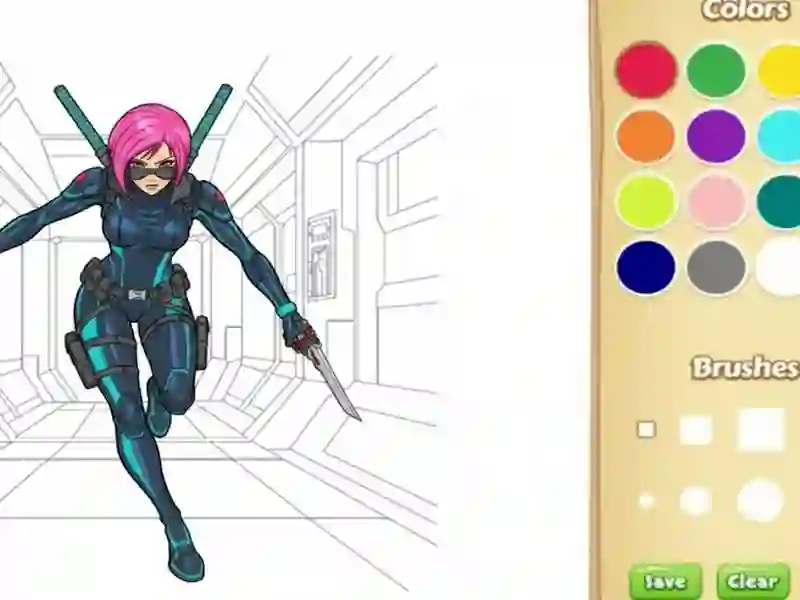 Гра Забарвлення для дітей: зло онлайн