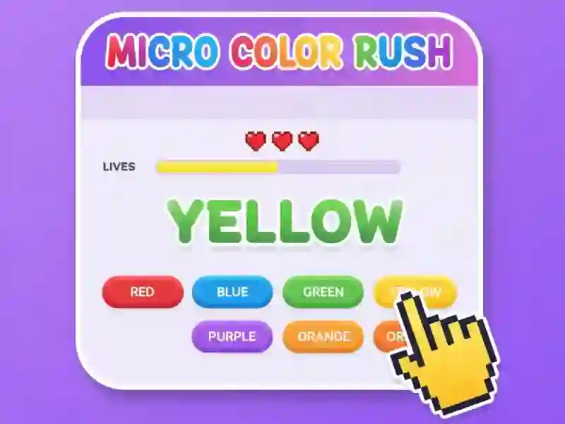 Гра Micro Color Rush онлайн