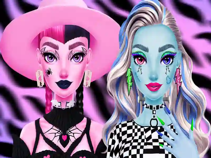 Гра Monsterella: Фантастичний макіяж онлайн Гра Monsterella: Фантастичний макіяж онлайн