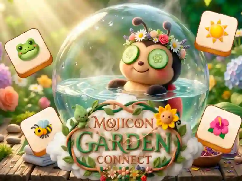 Гра Mojicon Garden Connect онлайн