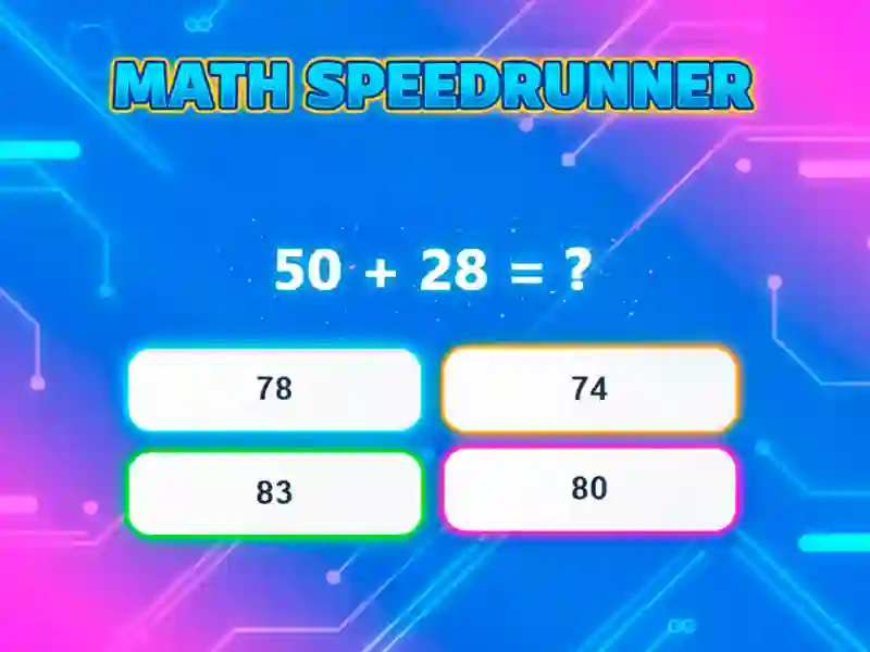 Гра Math Speedrunner онлайн
