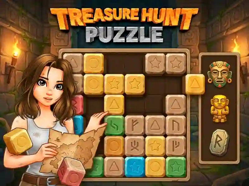 Гра Treasure Hunt Puzzle онлайн
