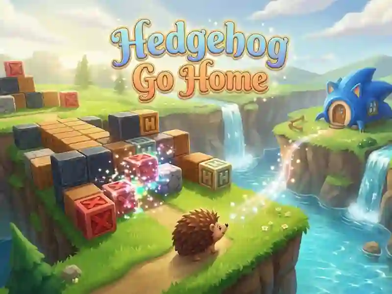 Гра Hedgehog Go Home онлайн