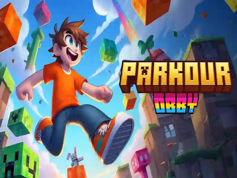 Гра Parkur Obbi онлайн Гра Parkur Obbi онлайн