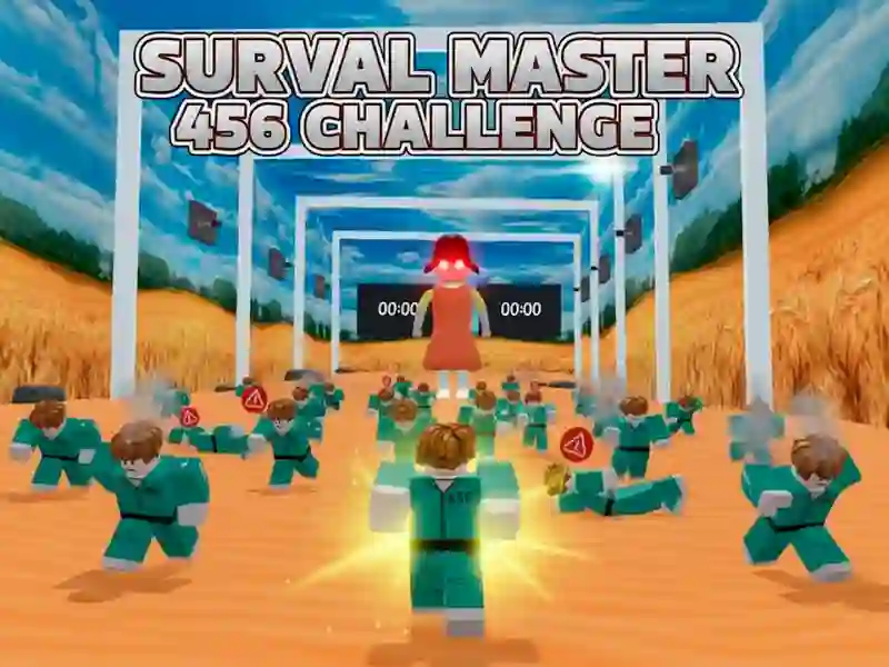Гра Squid Game: Master of Survival 456 Challenge онлайн