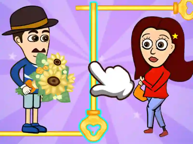 Гра Головоломка: Втеча за допомогою шпильок онлайн