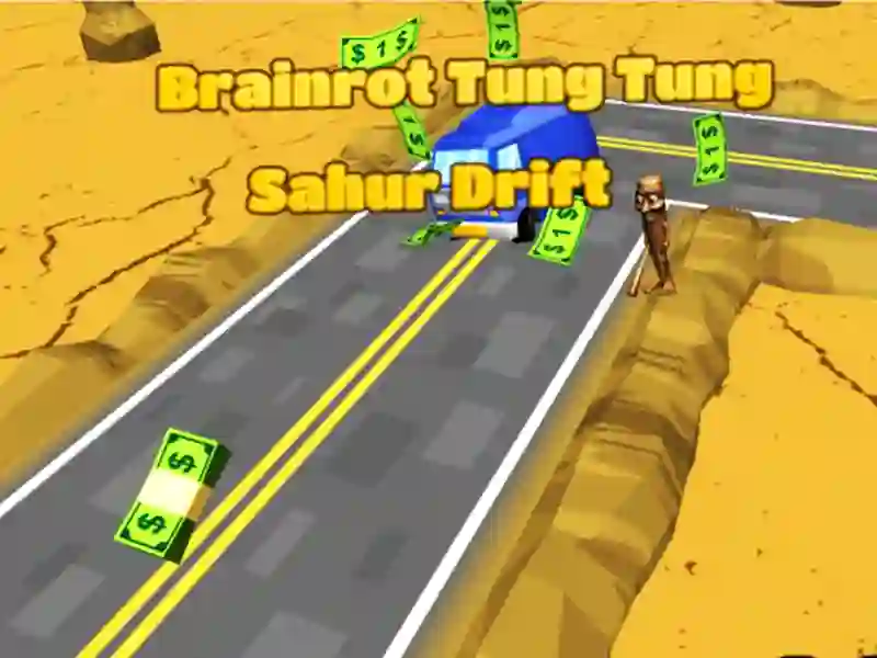 Гра Дрейф Brainrrot Tung Tung Sahur онлайн