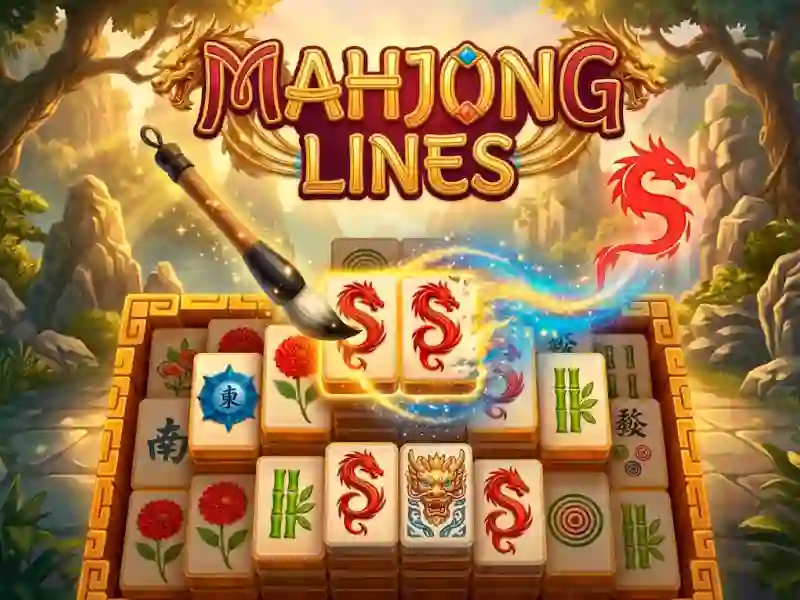 Гра Mahjong Lines онлайн