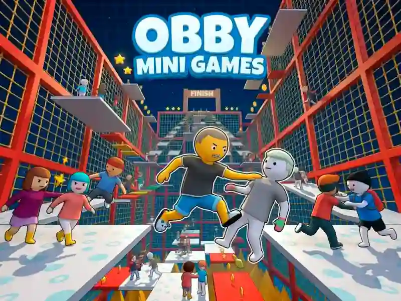 Гра Obby Mini Games онлайн