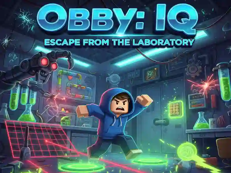 Гра Obby: IQ Lab Escape онлайн
