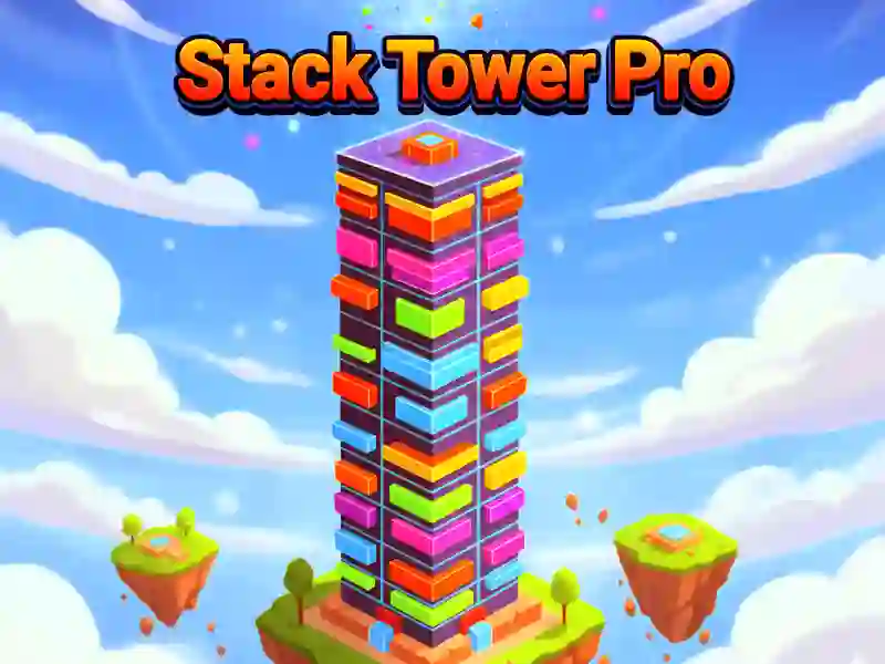 Гра Stack Tower Pro онлайн