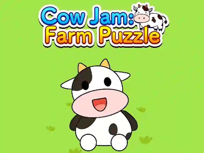 Гра Cow Jam Farm puzzle онлайн