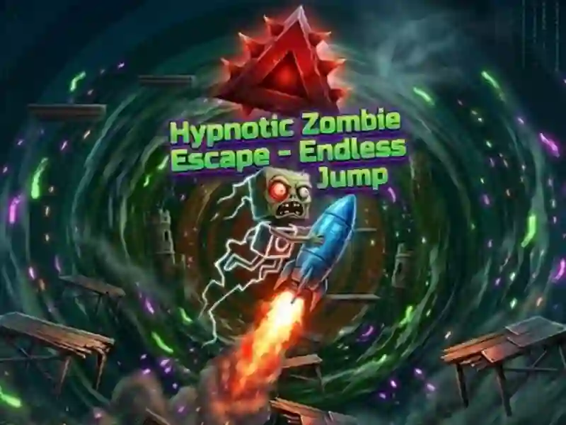 Гра Hypnotic Zombie Escape Endless Jump онлайн