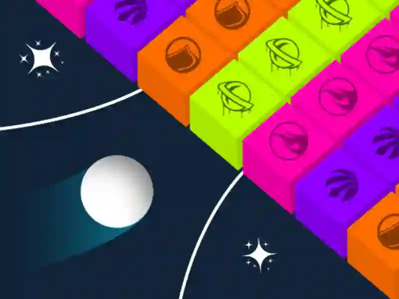 Гра Гра з кольоровим м'ячем онлайн