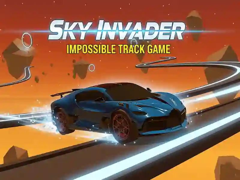 Гра Sky Invader Impossible Track Гра онлайн