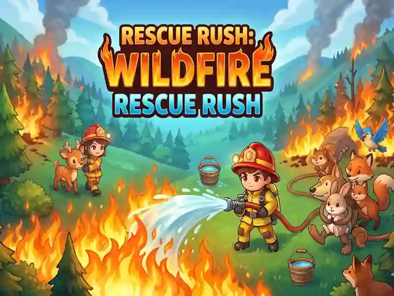 Гра Rescue Rush: Wildfire онлайн