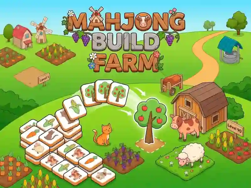 Гра Mahjong Build Farm онлайн