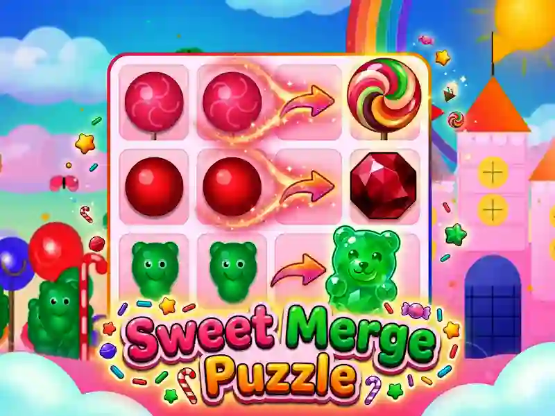 Гра Sweet Merge Puzzle онлайн