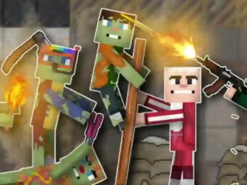 Гра Люди проти зомбі онлайн