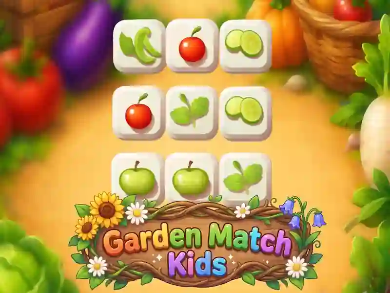 Гра Garden Match Kids онлайн