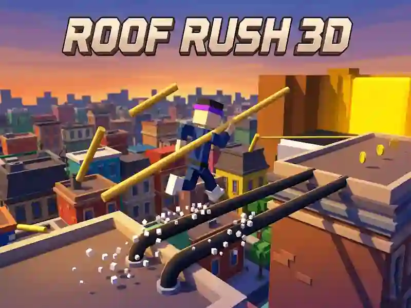 Гра Roof Rush 3D онлайн
