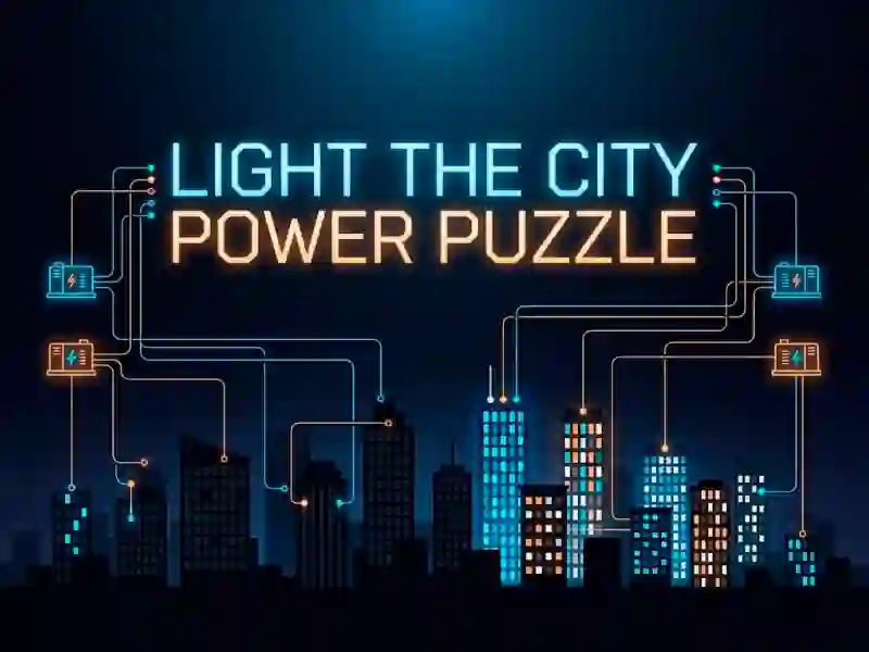 Гра Light the City Power Puzzle онлайн