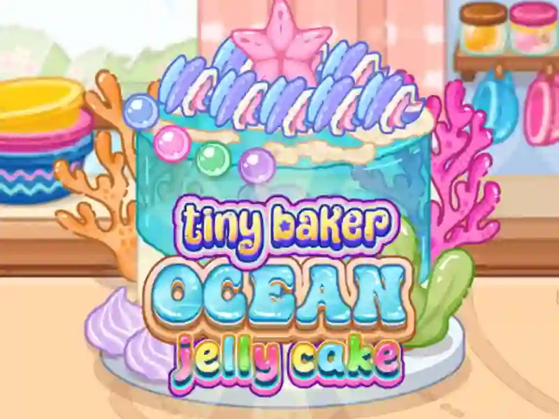 Гра Tiny Baker: Ocean Jelly Cake онлайн