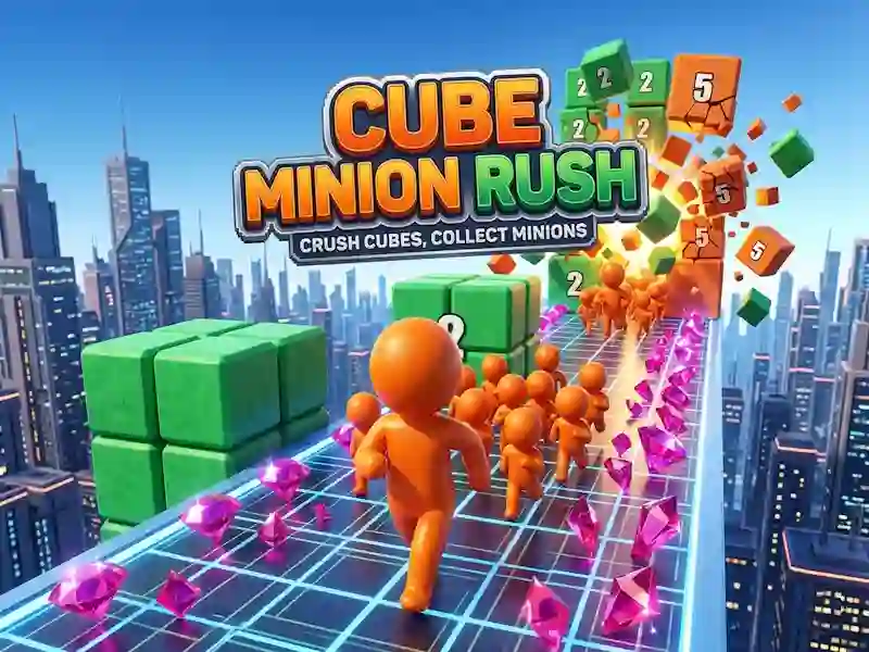 Гра Cube Minion Rush онлайн