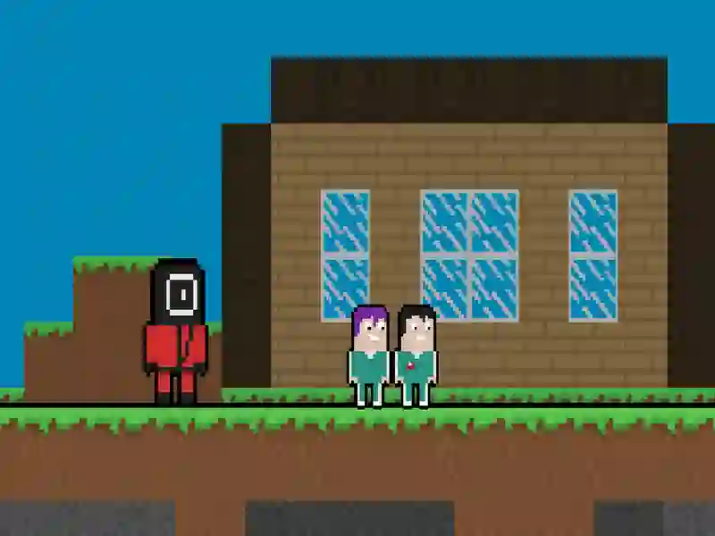 Гра Гра в Калмару: Втеча з блокового світу онлайн